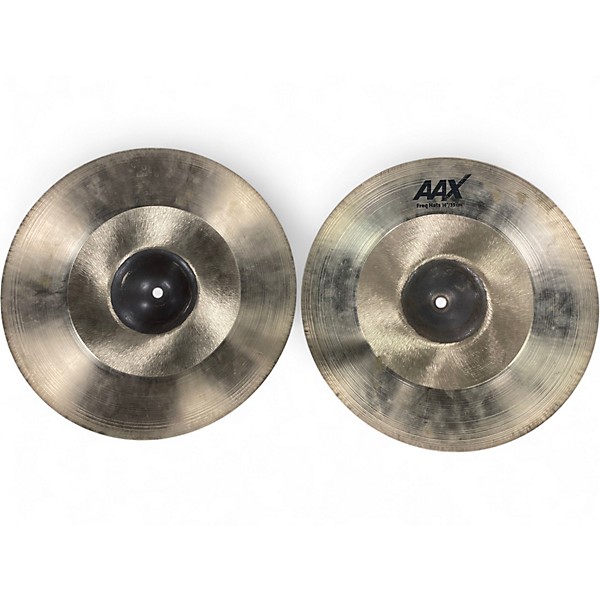 Used SABIAN 14in AAX Frequency Hi Hat(Pair) Cymbal
