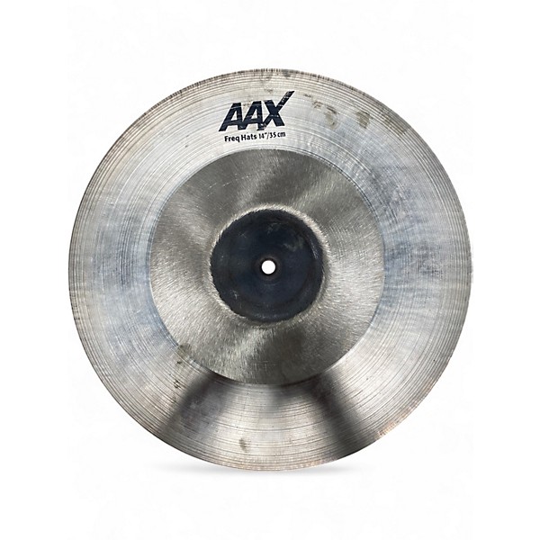 Used SABIAN 14in AAX Frequency Hi Hat(Pair) Cymbal