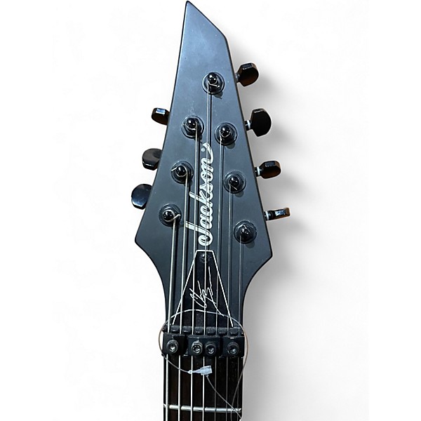 Used Jackson Chris Broderick Pro Series Solo 7 Gen 1 Matte Black Solid Body Electric Guitar