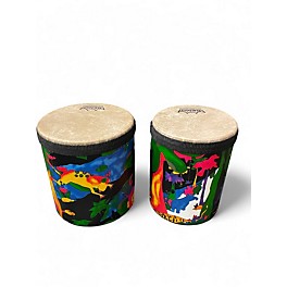 Used Remo KIDS RAINFOREST BONGOS Bongos