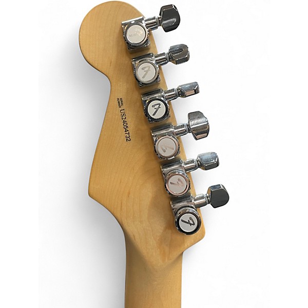 Used Fender Artist Series Jeff Beck Stratocaster Olympic White Solid Body Electric Guitar