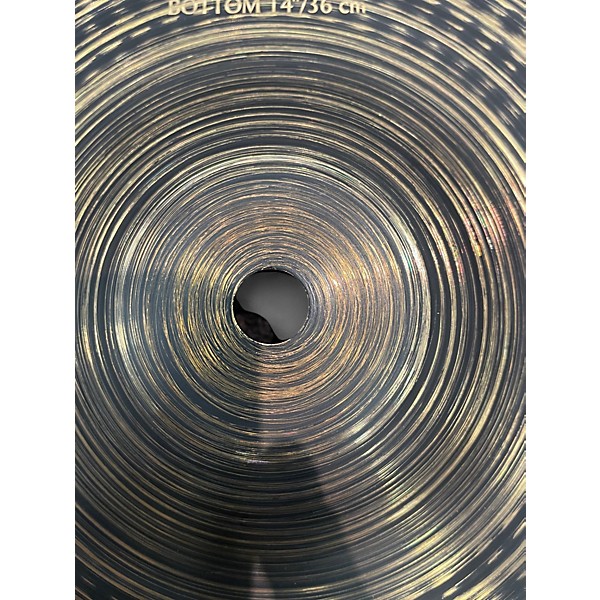 Used Zildjian 14in S DARK HAT BOTTOM Cymbal