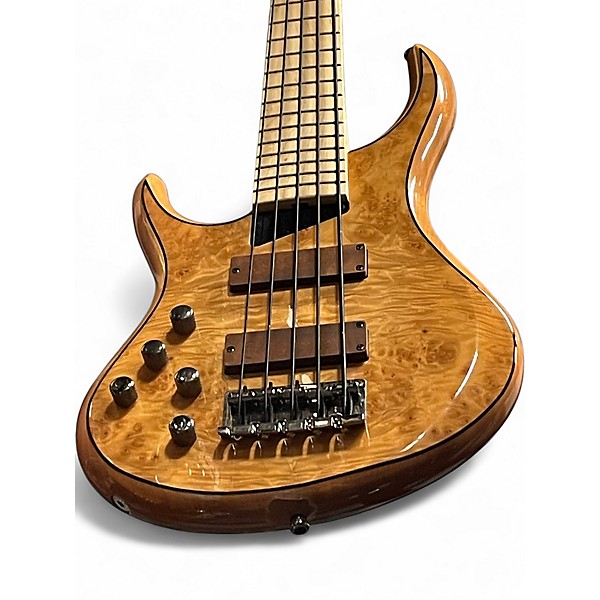 Used MTD Kingston Z5 LEFT Natural Electric Bass Guitar