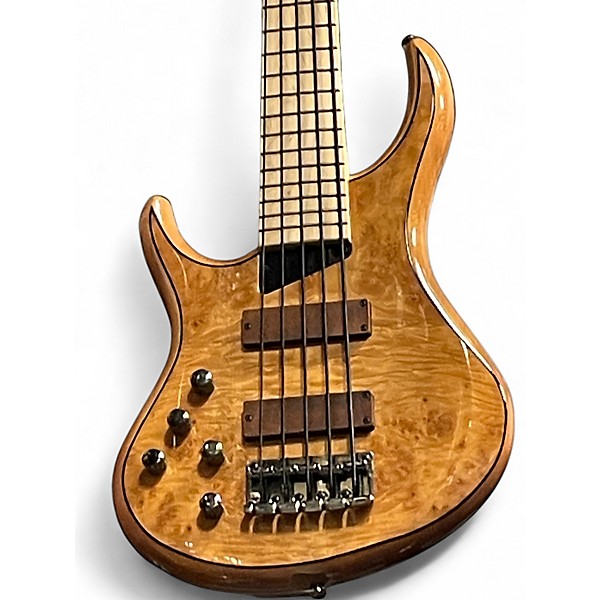 Used MTD Kingston Z5 LEFT Natural Electric Bass Guitar