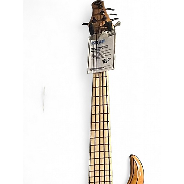 Used MTD Kingston Z5 LEFT Natural Electric Bass Guitar