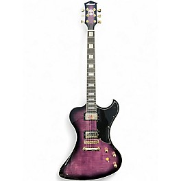 Used Grzenia Royale Purple Solid Body Electric Guitar
