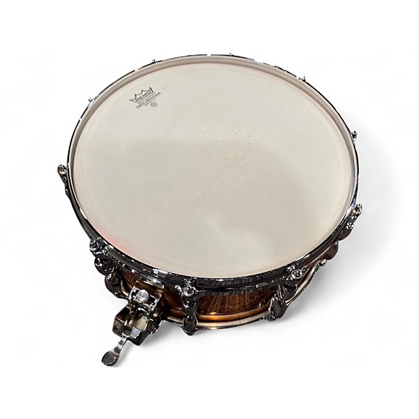 Used Gretsch Drums 14in 6" x 14" copper Snare Copper Drum