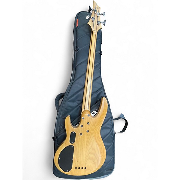 Used ESP LTD B204SM Natural Electric Bass Guitar