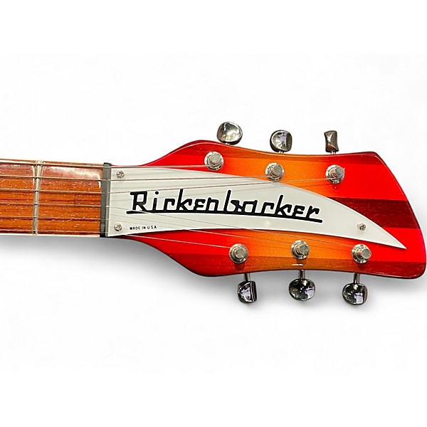 Used 2019 Rickenbacker 381V69 Fireglo Hollow Body Electric Guitar