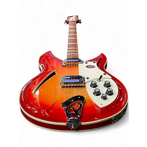 Used 2019 Rickenbacker 381V69 Fireglo Hollow Body Electric Guitar