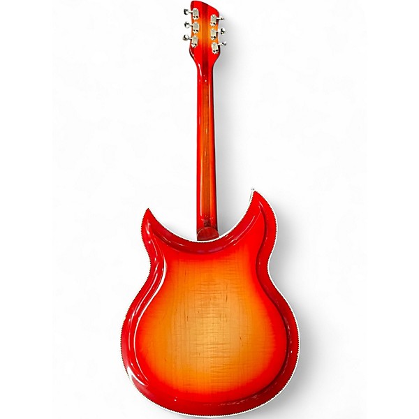 Used 2019 Rickenbacker 381V69 Fireglo Hollow Body Electric Guitar