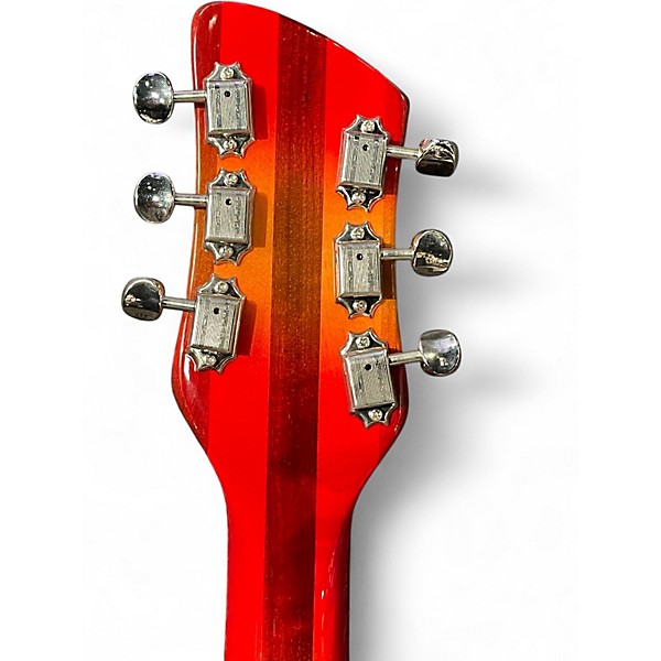 Used 2019 Rickenbacker 381V69 Fireglo Hollow Body Electric Guitar