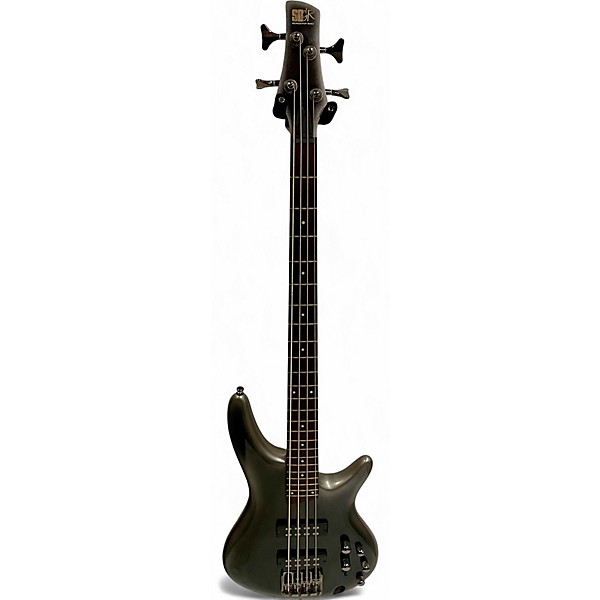 Used Ibanez SR300 IRON PEWTER Electric Bass Guitar