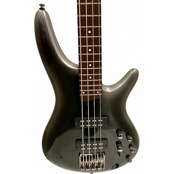 Used Ibanez SR300 IRON PEWTER Electric Bass Guitar