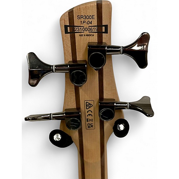 Used Ibanez SR300 IRON PEWTER Electric Bass Guitar