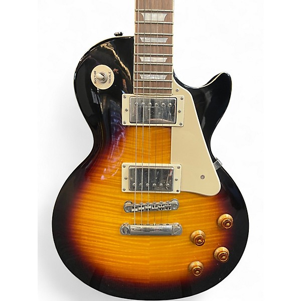 Used Epiphone Les Paul Standard 2 Tone Sunburst Solid Body Electric Guitar