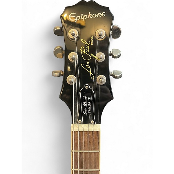 Used Epiphone Les Paul Standard 2 Tone Sunburst Solid Body Electric Guitar