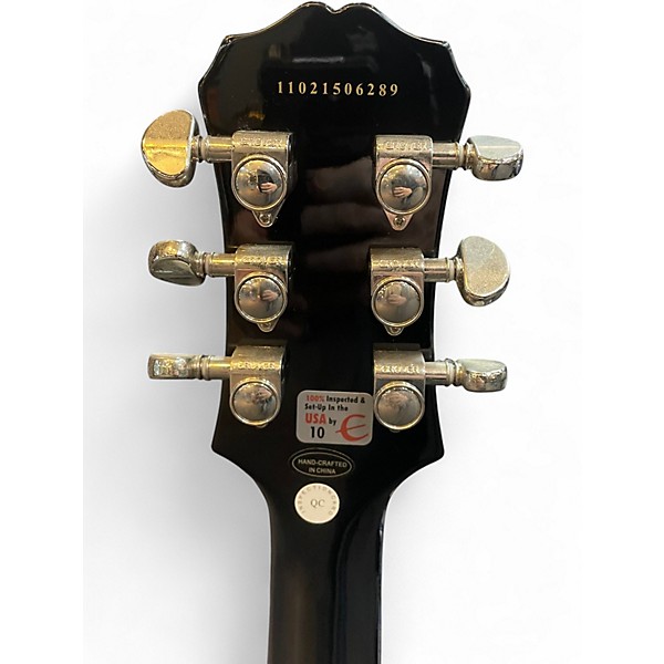 Used Epiphone Les Paul Standard 2 Tone Sunburst Solid Body Electric Guitar