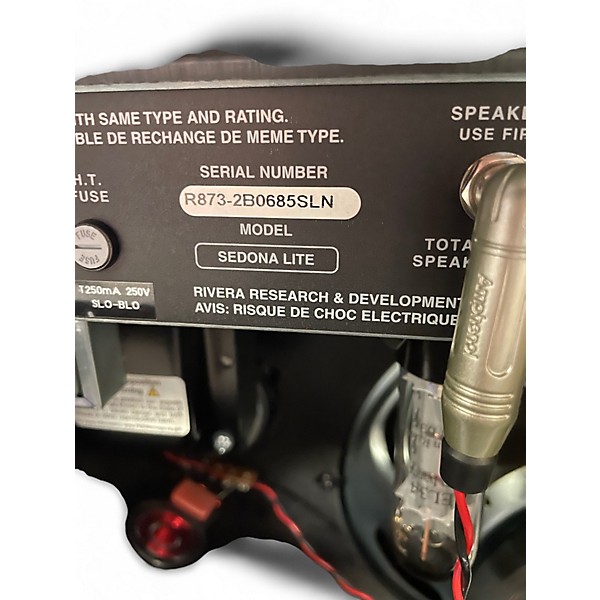 Used Rivera Sedona Lite Split Grill 55W 1x12 Acoustic Guitar Combo Amp