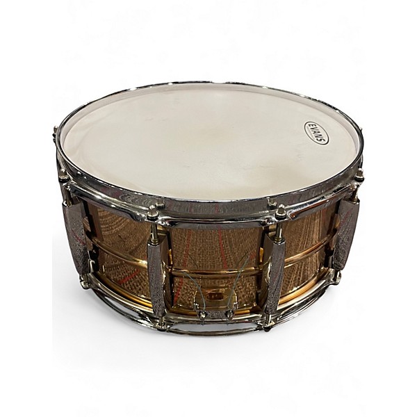 Used Pearl 14X6.5 Sensitone Elite Snare phosphor bronze Drum
