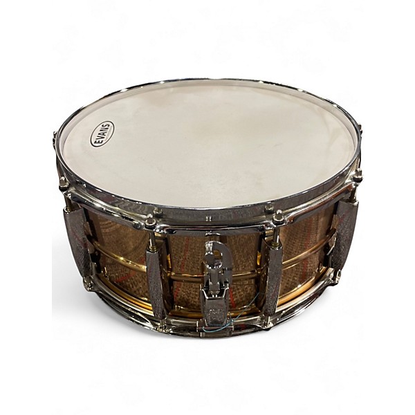 Used Pearl 14X6.5 Sensitone Elite Snare phosphor bronze Drum