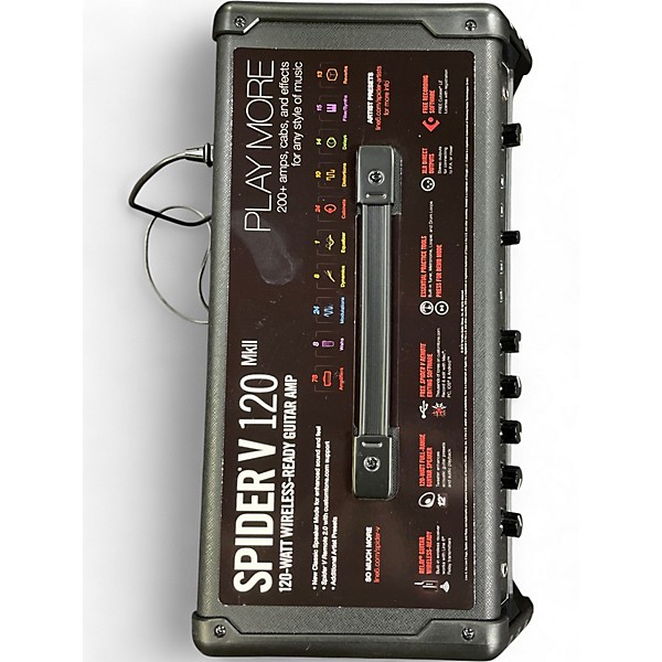 Used Line 6 spider v120 mk2 Guitar Combo Amp