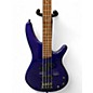 Used 1990s Ibanez SR400 Jewel Blue Electric Bass Guitar