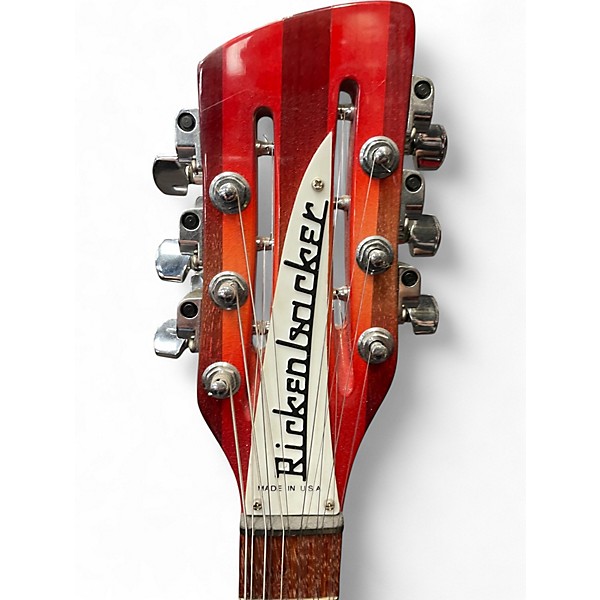 Used 2015 Rickenbacker 330/12 Fireglo Hollow Body Electric Guitar
