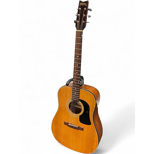 Used Washburn d10n Natural Acoustic Guitar