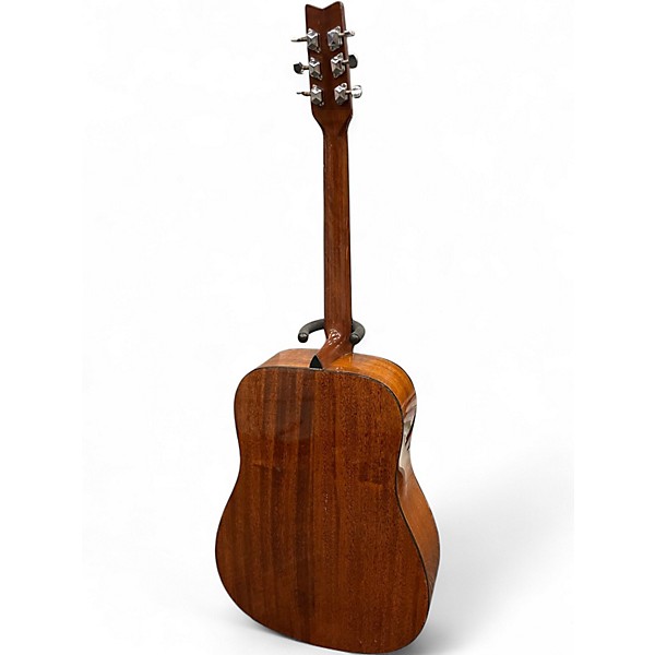 Used Washburn d10n Natural Acoustic Guitar