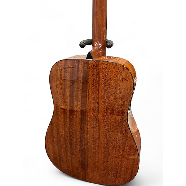 Used Washburn d10n Natural Acoustic Guitar