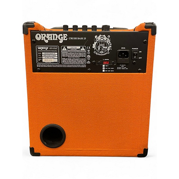 Used Orange Amplifiers CRUSH BASS 25 Bass Combo Amp