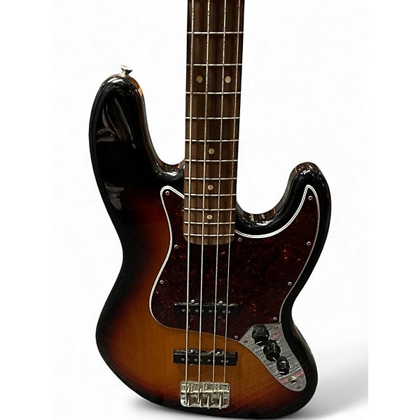 Used Fender Vintera 60s Jazz Bass Sunburst Electric Bass Guitar