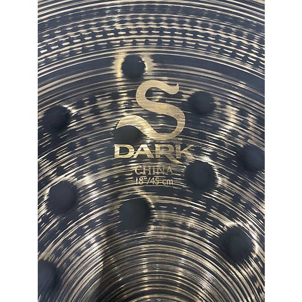 Used Zildjian 18in S Dark China Cymbal