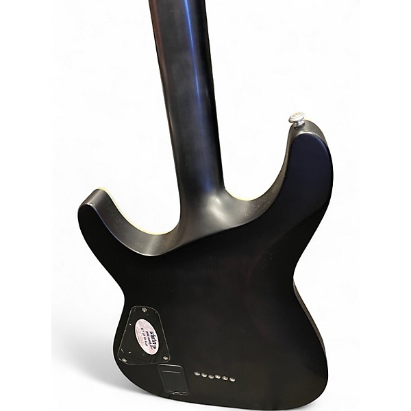 Used Schecter Guitar Research C1 Platinum Black Solid Body Electric Guitar