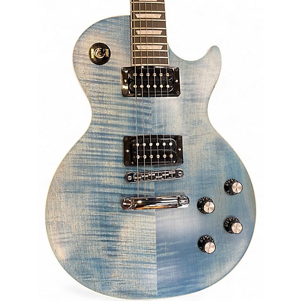 Used Gibson Les Paul Standard Faded Blue Jean Solid Body Electric Guitar