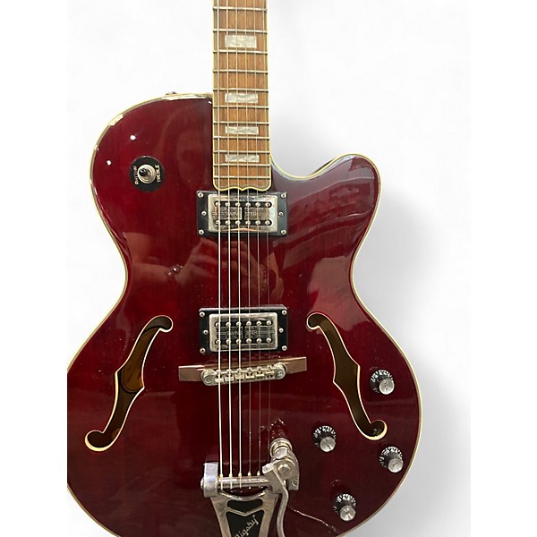 Used Epiphone Emperor Swingster Wine Red Hollow Body Electric Guitar
