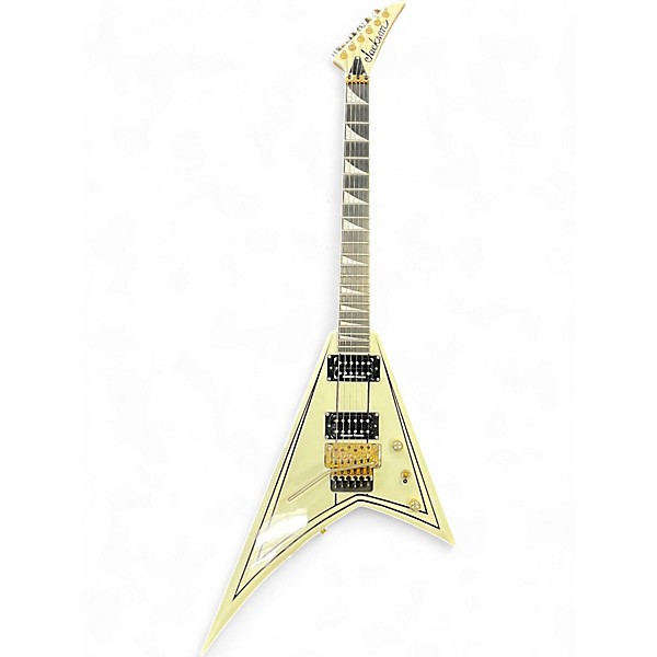 Used Jackson RR3 Randy Rhoads ivory Solid Body Electric Guitar