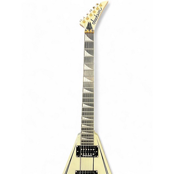 Used Jackson RR3 Randy Rhoads ivory Solid Body Electric Guitar