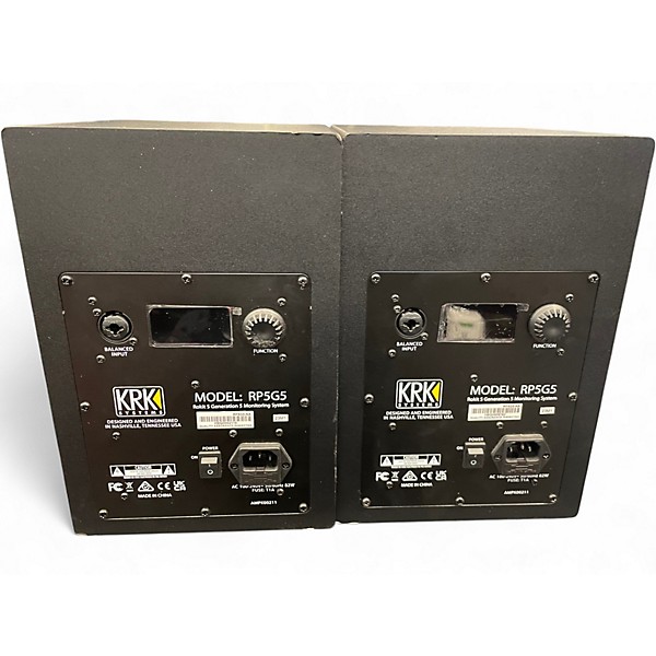 Used KRK ROCKIT 5 G5 PAIR Powered Monitor