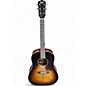 Used Guild ds-240 Sunburst Acoustic Guitar
