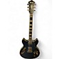 Used Ibanez ASV100DG Black Hollow Body Electric Guitar thumbnail