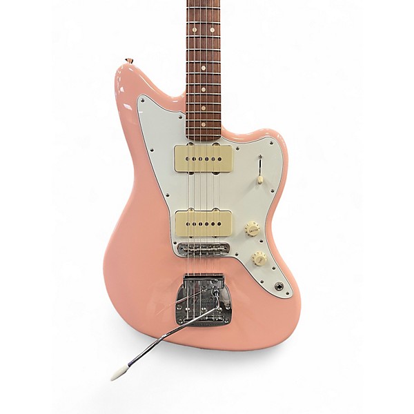 Used 2020 Fender Jazzmaster Player Limited Edition Shell Pink Solid Body Electric Guitar