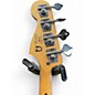 Used Squier FRANK BELL SIGNATURE JAZZ BASS Black Electric Bass Guitar