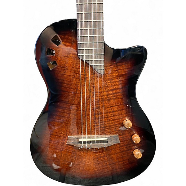 Used Cordoba Stage edge burst Acoustic Electric Guitar