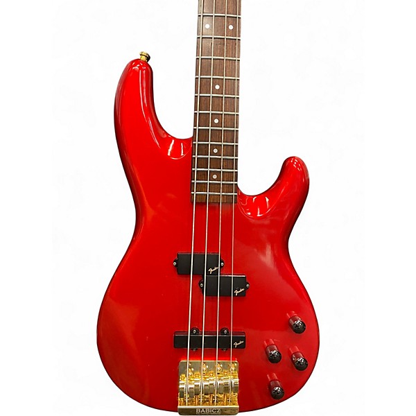 Used Fender JAZZ BASS SPECIAL Red Electric Bass Guitar