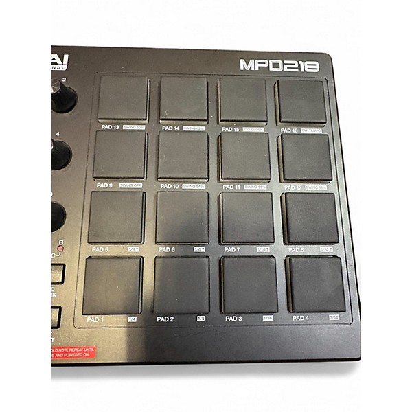 Used Akai Professional MPD218 MIDI Controller