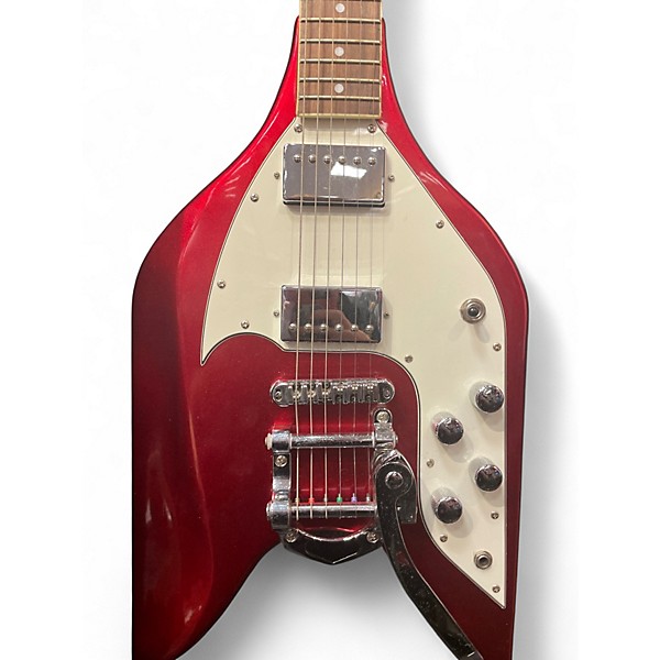 Used Eastwood Rocket Candy Apple Red Solid Body Electric Guitar