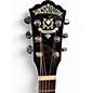 Used Washburn J28SCE Black Acoustic Electric Guitar