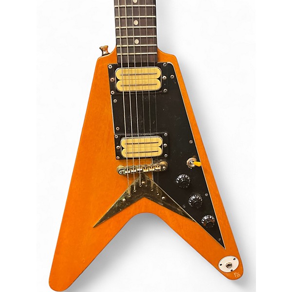 Used Epiphone Limited Edition Joe Bonamassa 1958 "Amos" Kornina Flying-V Brown Solid Body Electric Guitar